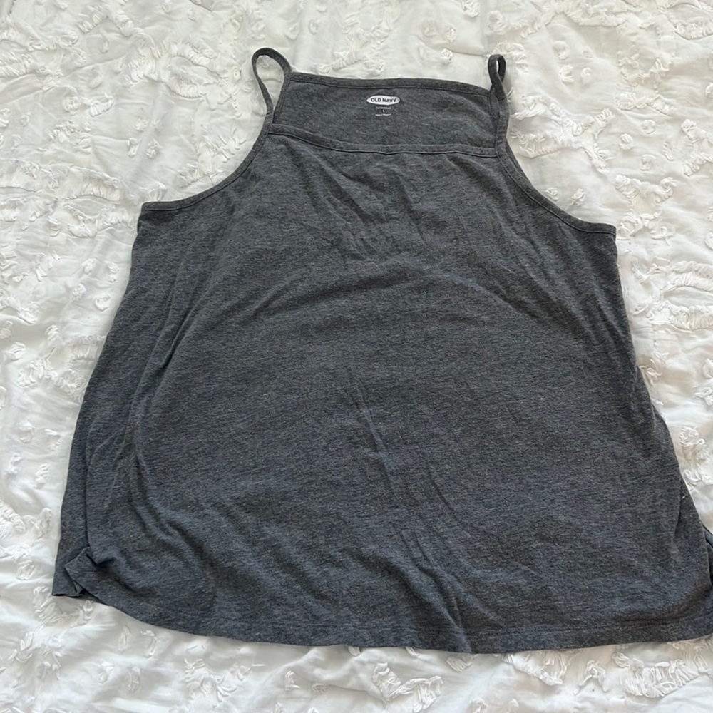 Gray old navy tank
